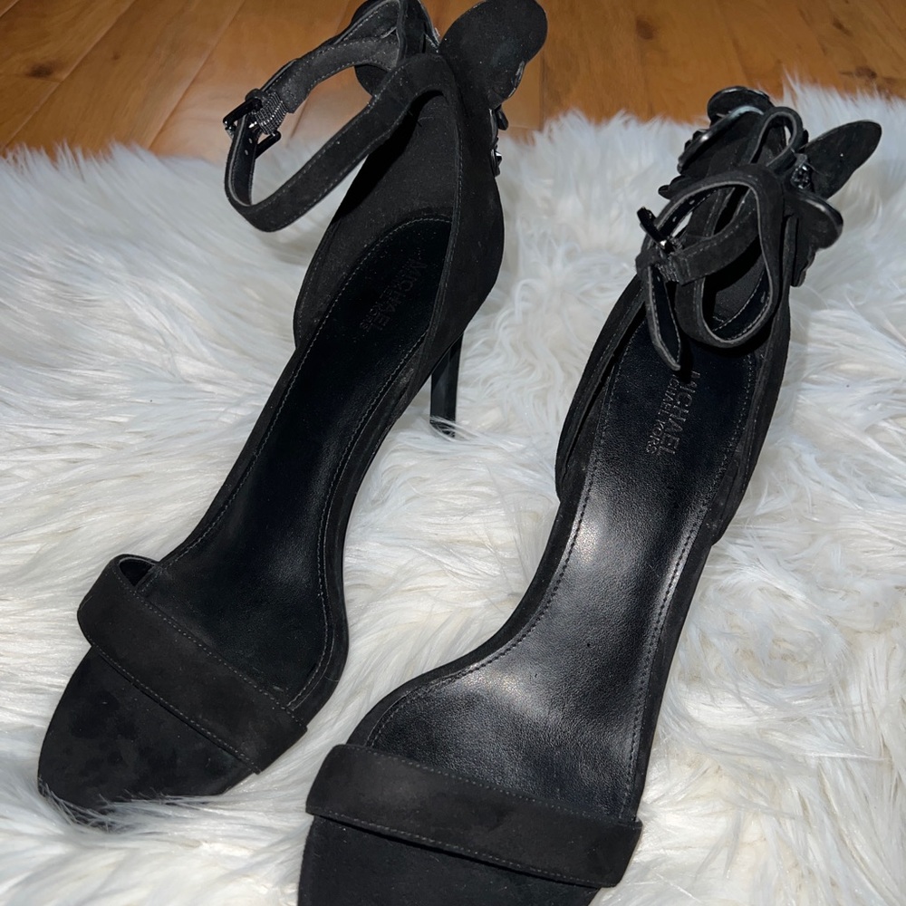 Michael Kors Beverly Butterfly Suede Sandal